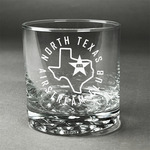 North Texas Airstream Club Whiskey Glass - Engraved - Single