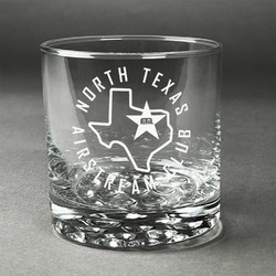 North Texas Airstream Club Whiskey Glass - Engraved