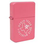 North Texas Airstream Club Windproof Lighter - Pink - Single-Sided