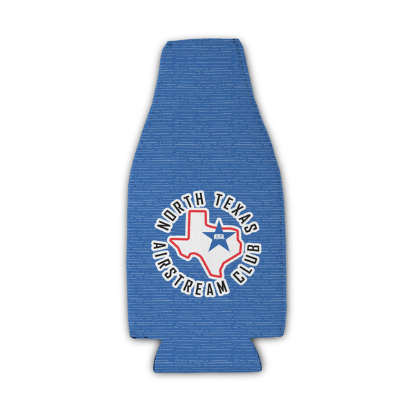 Custom North Texas Airstream Club Zipper Bottle Cooler - Single
