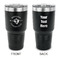 Maryland Camaro Club Logo 30 oz Stainless Steel Tumbler - Black - Double-Sided