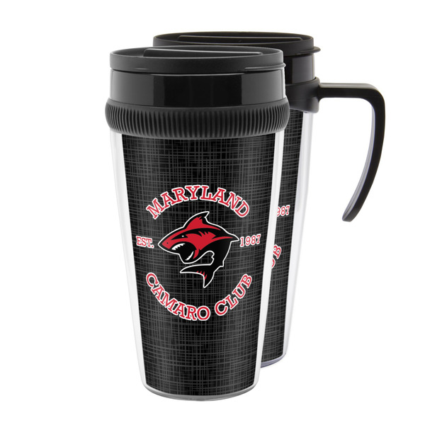 Custom Maryland Camaro Club Logo Acrylic Travel Mug