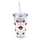Maryland Camaro Club Logo 16 oz Double Wall Acrylic Tumbler with Lid & Straw - Full Print
