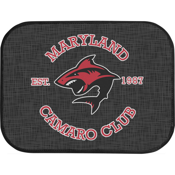Maryland Camaro Club Logo Back Seat Car Mat