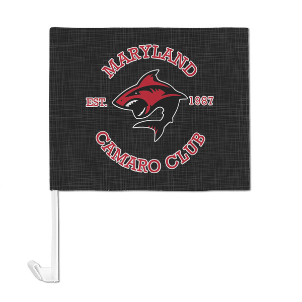 Maryland Camaro Club Logo Car Flag - Large - FRONT