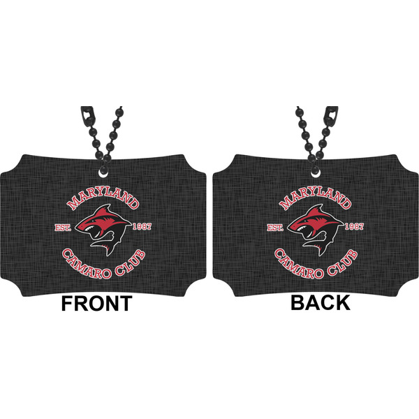 Maryland Camaro Club Logo Car Ornament - Berlin (Approval)