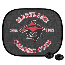Maryland Camaro Club Logo Car Side Window Sun Shade