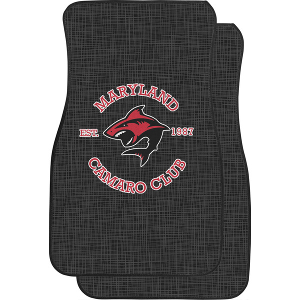 Custom Maryland Camaro Club Logo Car Floor Mats