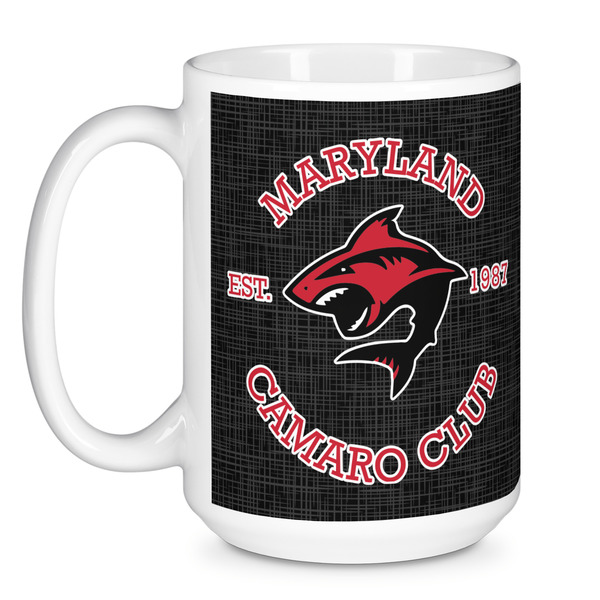Maryland Camaro Club Logo Coffee Mug - 15 oz - White