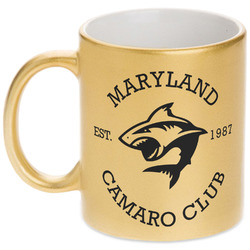 Maryland Camaro Club Logo Metallic Mug