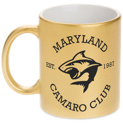 Maryland Camaro Club Logo Metallic Mug