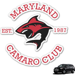 Maryland Camaro Club Logo Graphic Car Decal