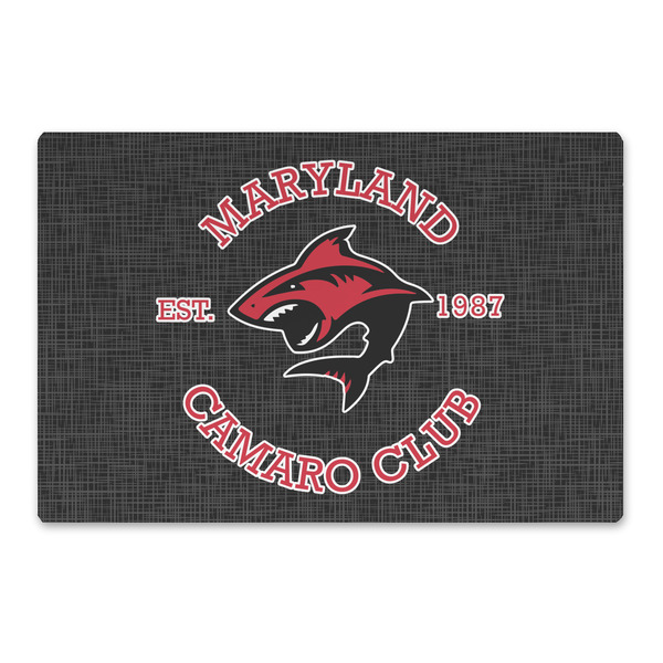 Custom Maryland Camaro Club Logo Large Rectangle Car Magnet - 18" x 12"