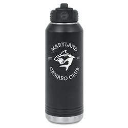 Maryland Camaro Club Logo Water Bottle - Laser Engraved