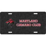 Maryland Camaro Club Logo Front License Plate