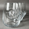 Maryland Camaro Club Logo Stemless Wine Glasses - Laser Engraved- Set of 4