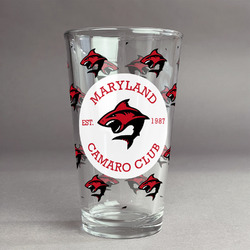 Maryland Camaro Club Logo Pint Glass - Full Print