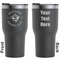 Maryland Camaro Club Logo RTIC Tumbler - Black - Laser Engraved - Double-Sided