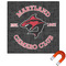 Maryland Camaro Club Logo Square Car Magnet