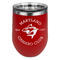 Maryland Camaro Club Logo Stemless Stainless Steel Wine Tumbler - Red - Double-Sided