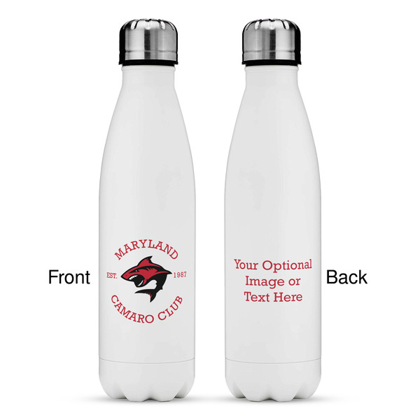 Maryland Camaro Club Logo Tapered Water Bottle - Apvl 17oz.