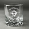 Maryland Camaro Club Logo Whiskey Glass - Engraved