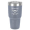 Maryland Camaro Club Logo2 30 oz Stainless Steel Tumbler - Grey - Single-Sided