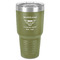 Maryland Camaro Club Logo2 30 oz Stainless Steel Tumbler - Olive - Single-Sided