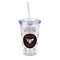 Maryland Camaro Club Logo2 16 oz Double Wall Acrylic Tumbler with Lid & Straw - Full Print