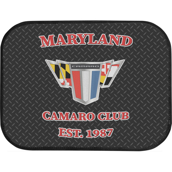 Maryland Camaro Club Logo2 Back Seat Car Mat