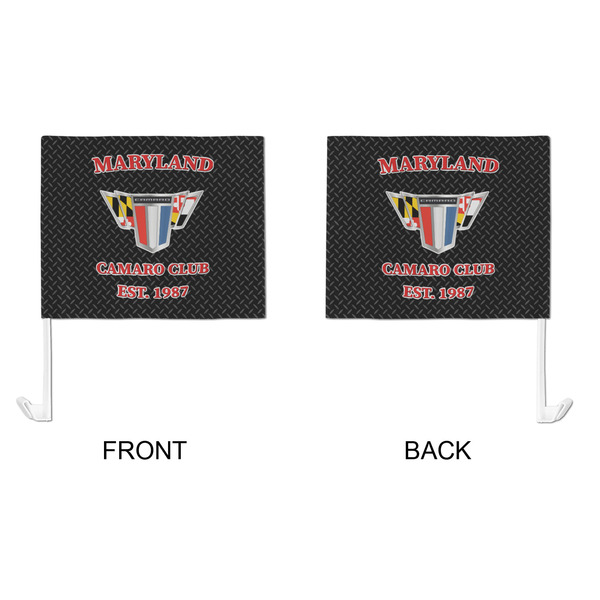 Maryland Camaro Club Logo2 Car Flag - Large - APPROVAL