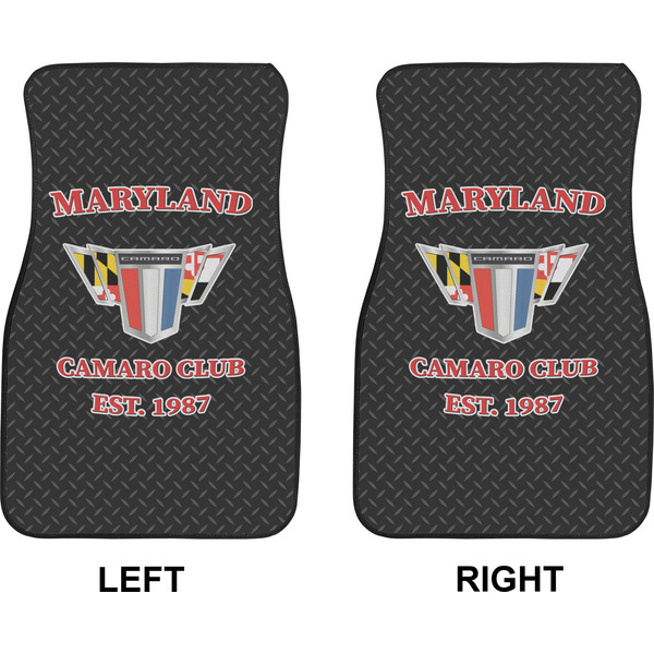 Maryland Camaro Club Logo2 Car Mat Front - Approval