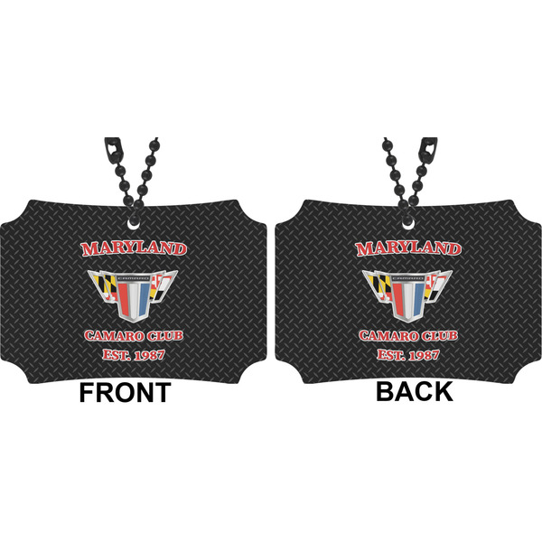 Maryland Camaro Club Logo2 Car Ornament - Berlin (Approval)