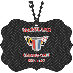 Maryland Camaro Club Logo2 Rear View Mirror Decor