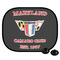 Maryland Camaro Club Logo2 Car Sun Shade- Black