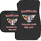 Maryland Camaro Club Logo2 Car Floor Mats Set - 2 Front & 2 Back