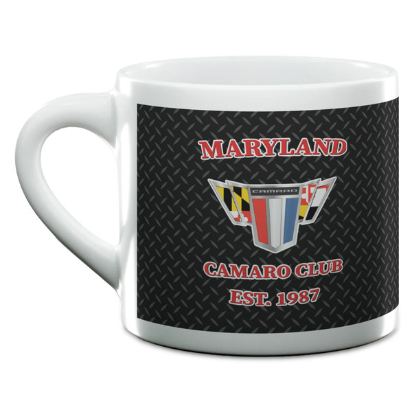 Maryland Camaro Club Logo2 Double Shot Espresso Cup - Single Front