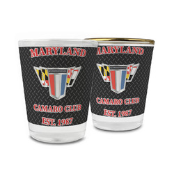 Maryland Camaro Club Logo2 Glass Shot Glass - 1.5 oz