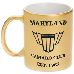 Maryland Camaro Club Logo2 Metallic Mug