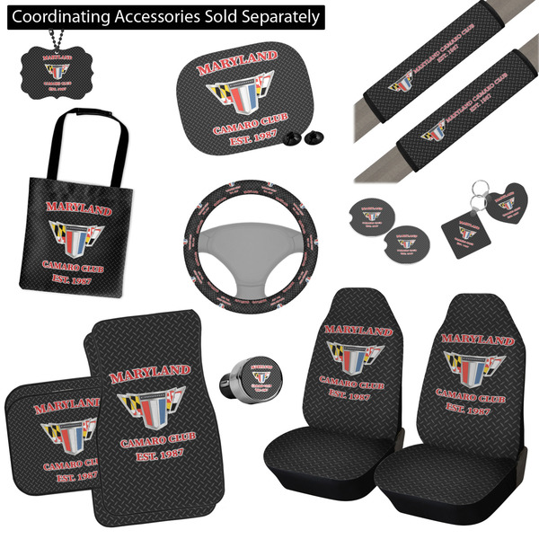 Maryland Camaro Club Logo2 Interior Car Accessories
