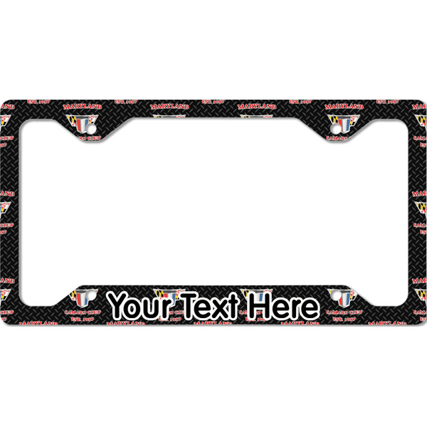 Maryland Camaro Club Logo2 License Plate Frame - Style C