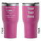Maryland Camaro Club Logo2 RTIC Tumbler - Magenta - Laser Engraved - Double-Sided