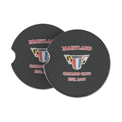 Maryland Camaro Club Logo2 Sandstone Car Coasters