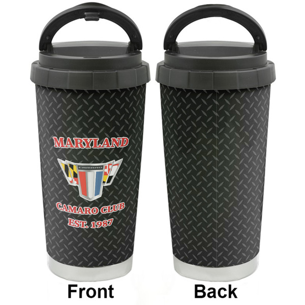 Maryland Camaro Club Logo2 Stainless Steel Travel Cup - Approval