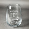 Maryland Camaro Club Logo2 Stemless Wine Glass - Laser Engraved