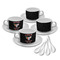 Maryland Camaro Club Logo2 Tea Cups - Set of 4