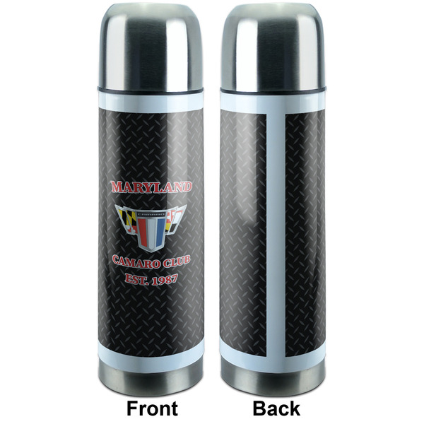 Maryland Camaro Club Logo2 Thermos - Apvl