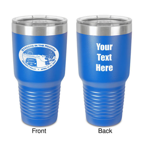 Custom Region 3 - 2024 Rally 30 oz Stainless Steel Tumbler - Royal Blue - Double-Sided