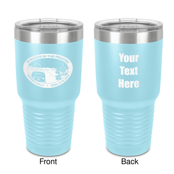 Custom Region 3 - 2024 Rally 30 oz Stainless Steel Tumbler - Teal - Double-Sided