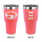 Region 3 - 2024 Rally 30 oz Stainless Steel Tumbler - Coral - Double-Sided